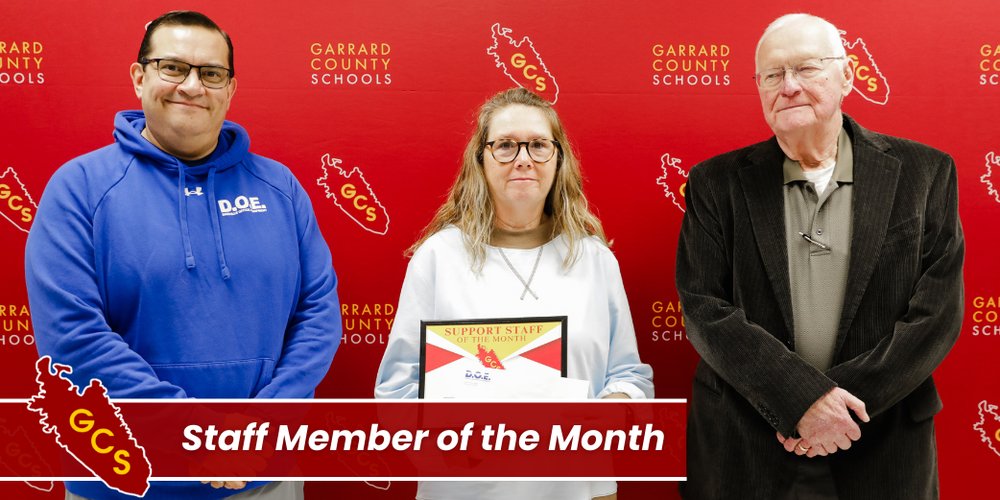 Support Staff Member of the Month