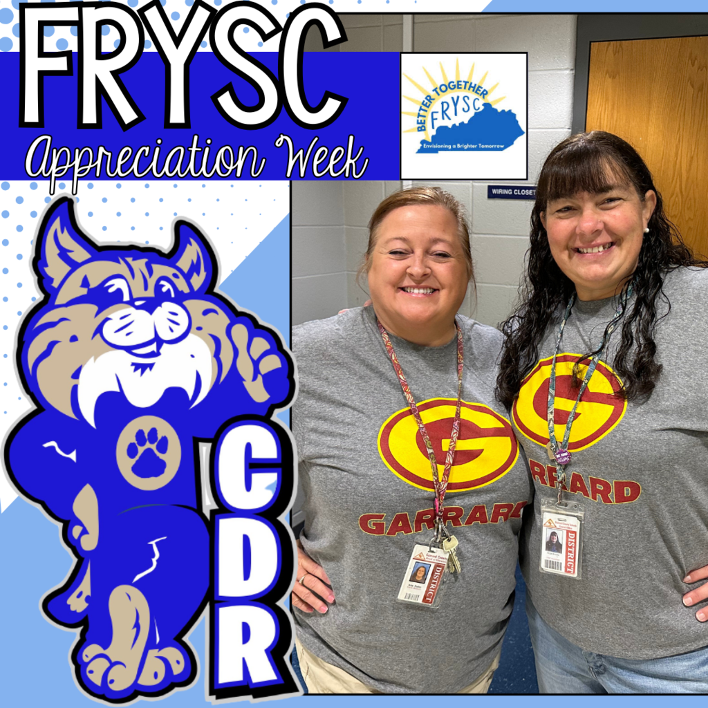 Happy FRYSC Appreciation Week!! Thank you to our Family Resource Youth Service Center for their unwavering love and support at CDR! We are incredibly grateful for all they do to support our students and staff. From providing essential resources to offering a helping hand whenever needed, we truly couldn’t do it without them. Your dedication makes a world of difference, and we are so lucky to have you by our side! Thank you for everything!