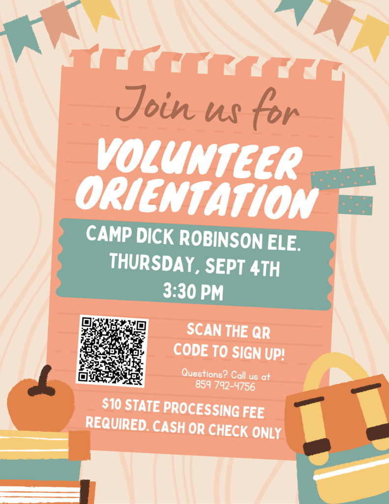 We would LOVE to have you join us as a Volunteer at CDR this year!  See info below for Volunteer Orientation. 