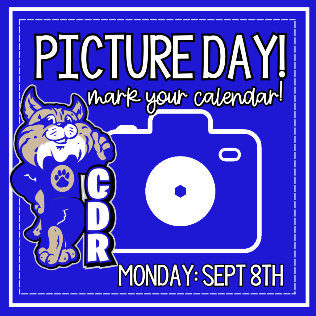 [Reminder]  Picture Day is MONDAY September 8th