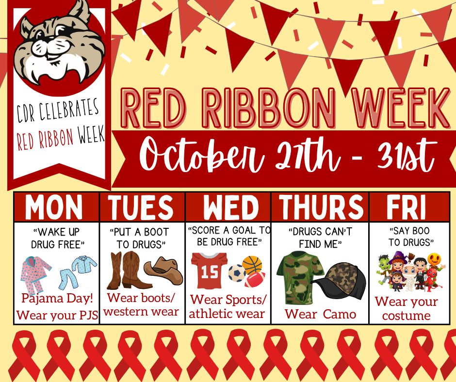 [Mark you calendars] CDR celebrates Red Ribbon Week [October 27th - 31st]