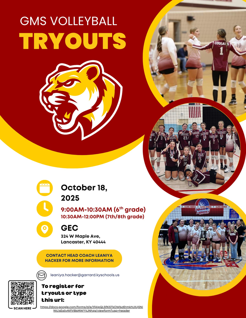 GMS Volleyball Tryouts!