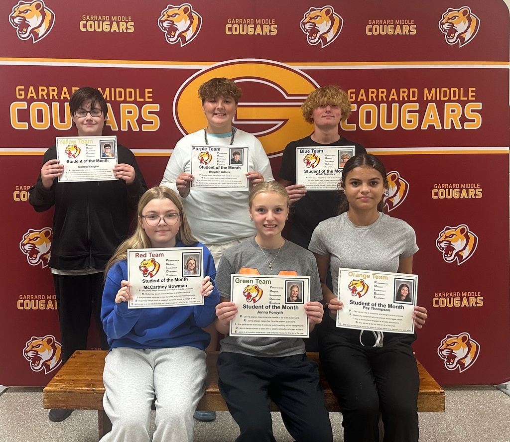 Student of the Month-October