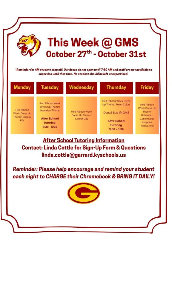 This week at GMS 10.27.25