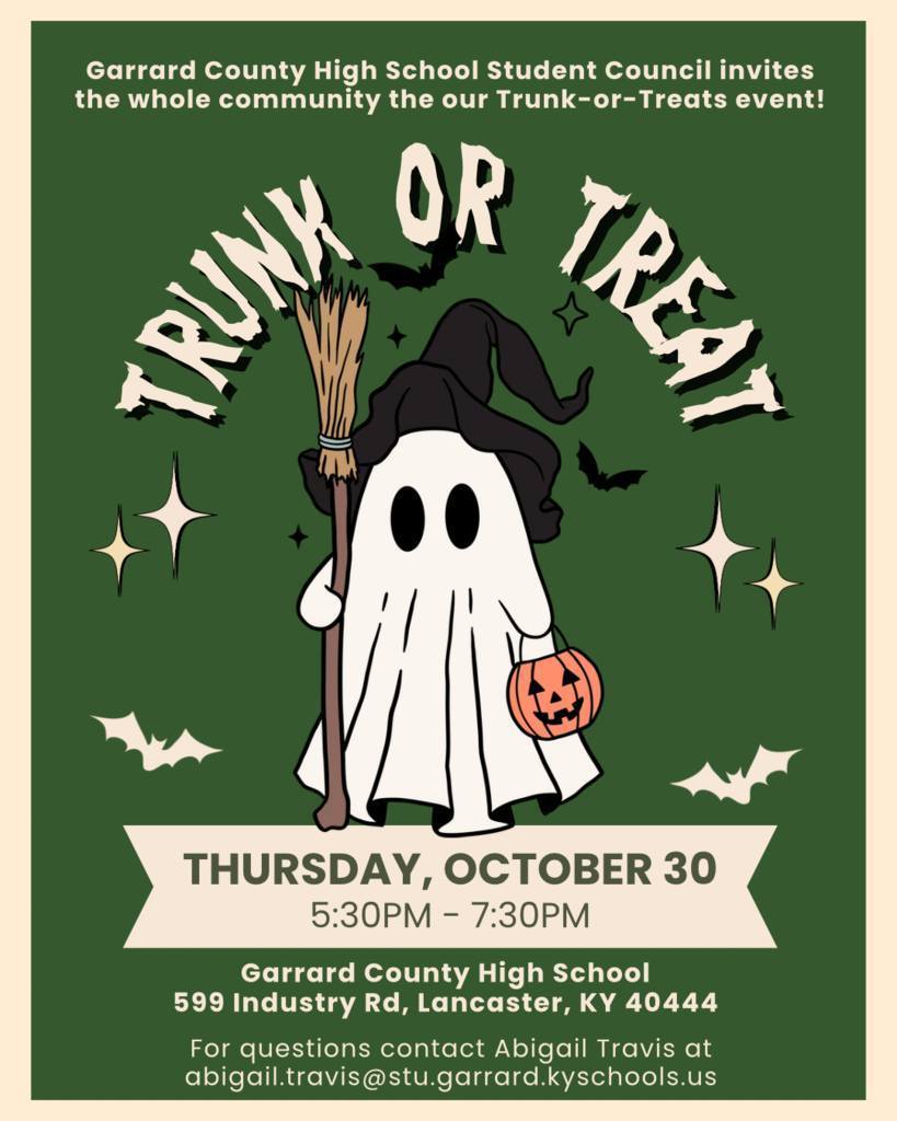 Trunk or Treat GCHS