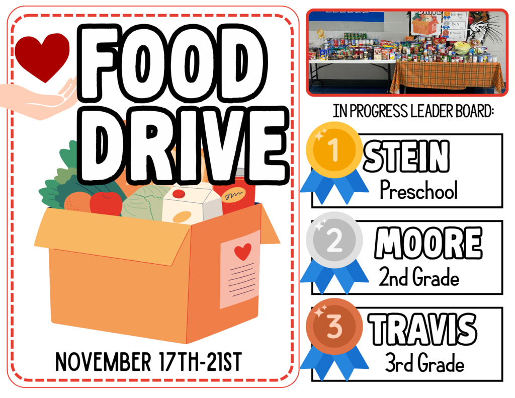 Friday Food Drive Update! 