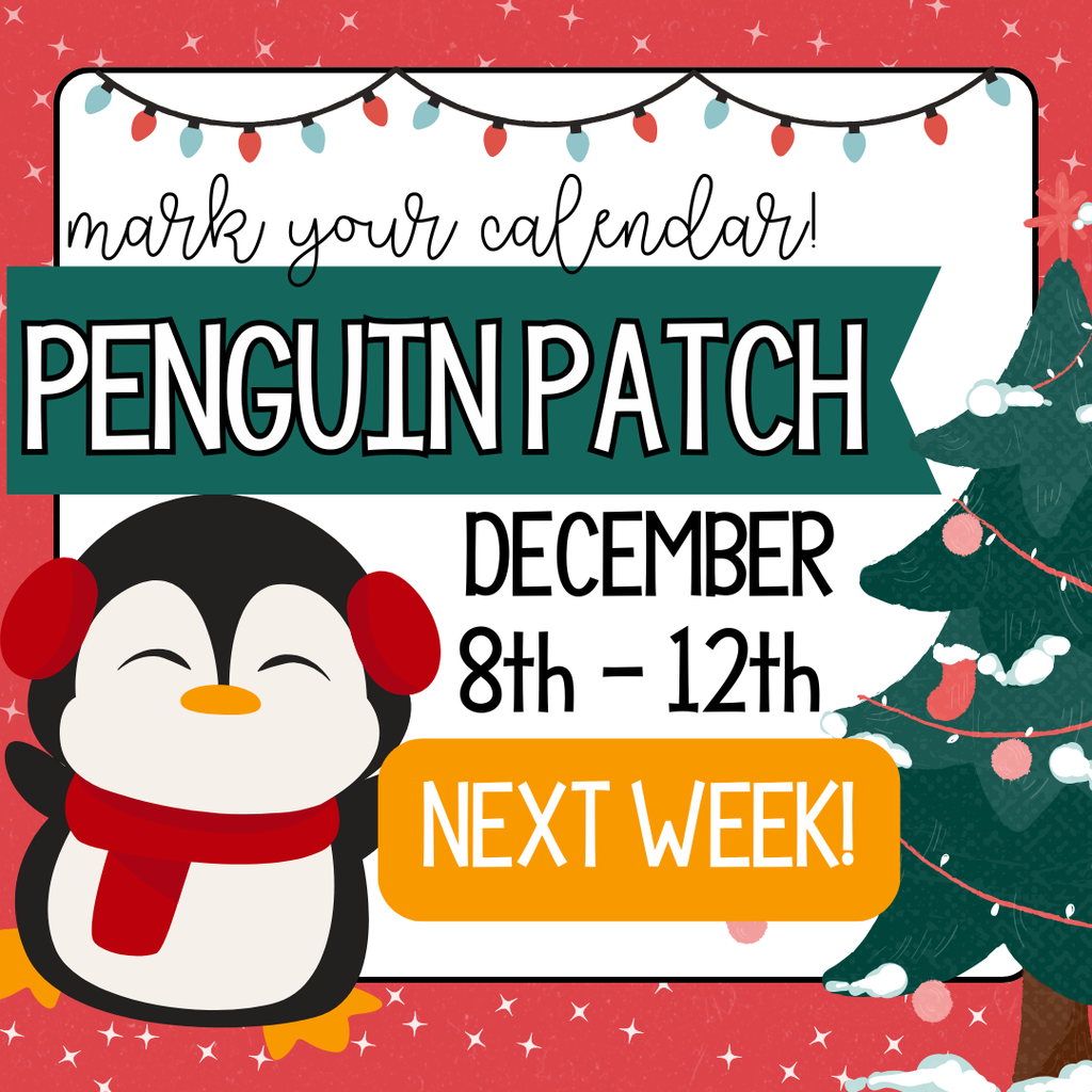 [Mark Your Calendars] The Penguin Patch Holiday Experience is coming to CDR! Students will be allowed to shop the Penguin Patch for friends and loved ones through their library class.  Please send money [only] on days students will be able to shop. Thank you to CDR PTO for making this a meaningful gifting experience for all our bobcats! 