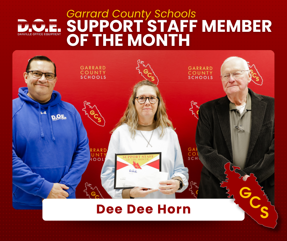 Support Staff Member of the Month