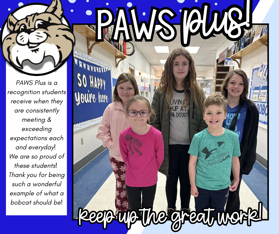 Congratulations to our PAWS Plus Recipients!