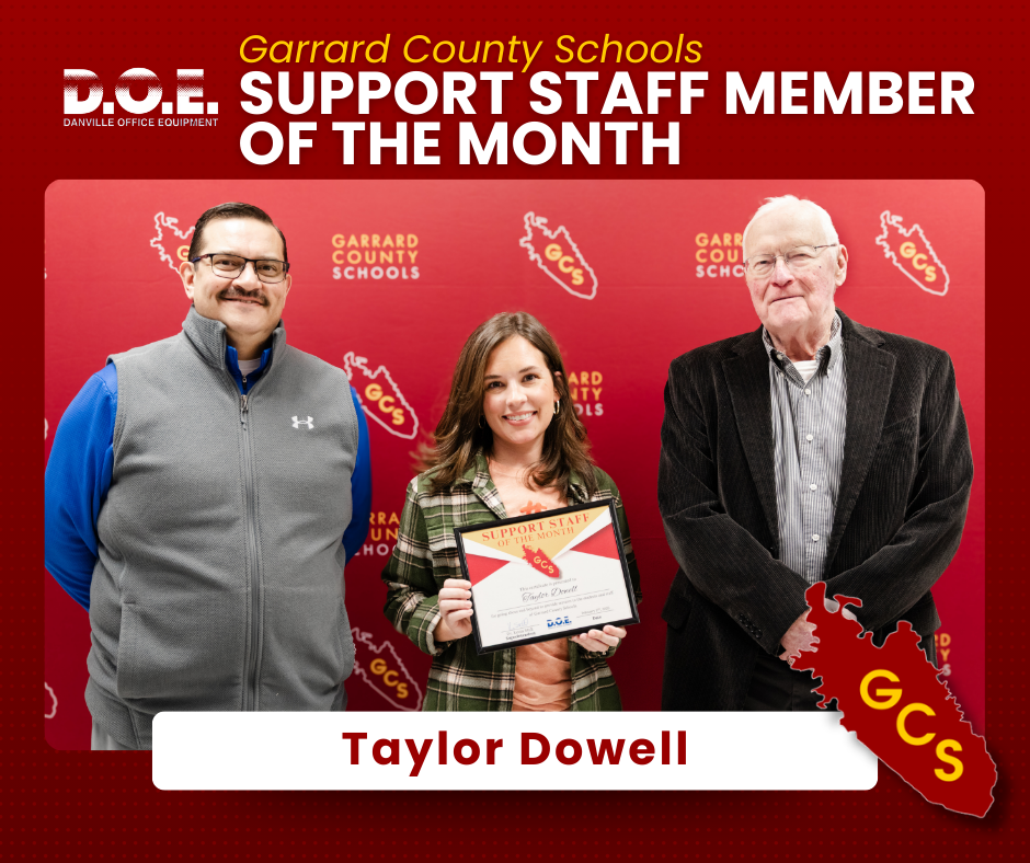 Support Staff Member of the Month