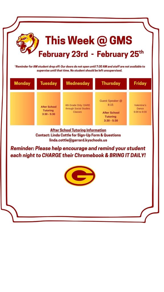 This week GMS! 2.23.26