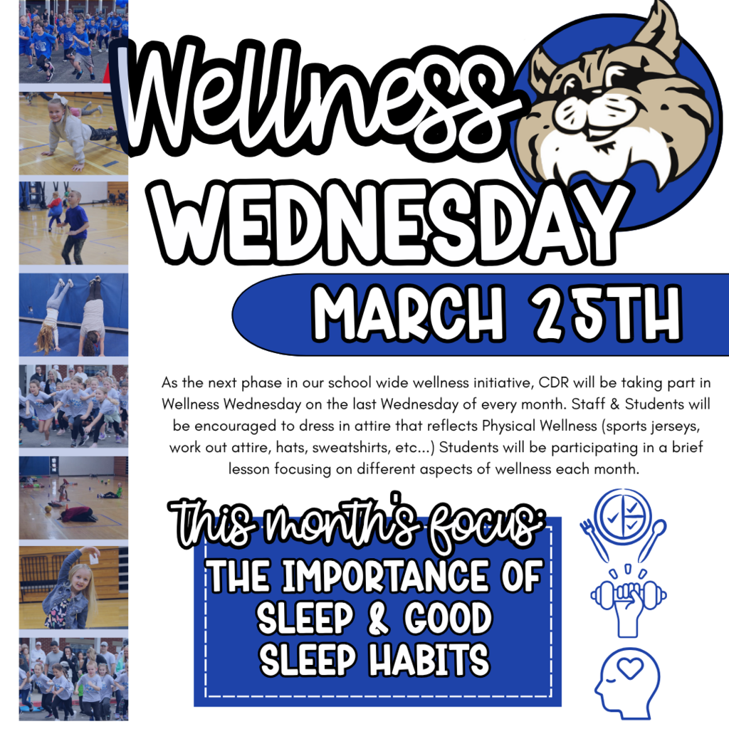 TOMORROW [March 25th] is Wellness Wednesday! 