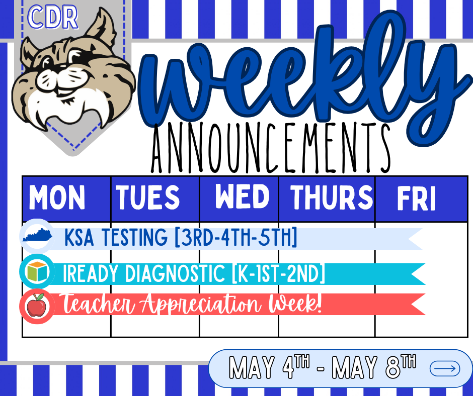 Weekly Announcements