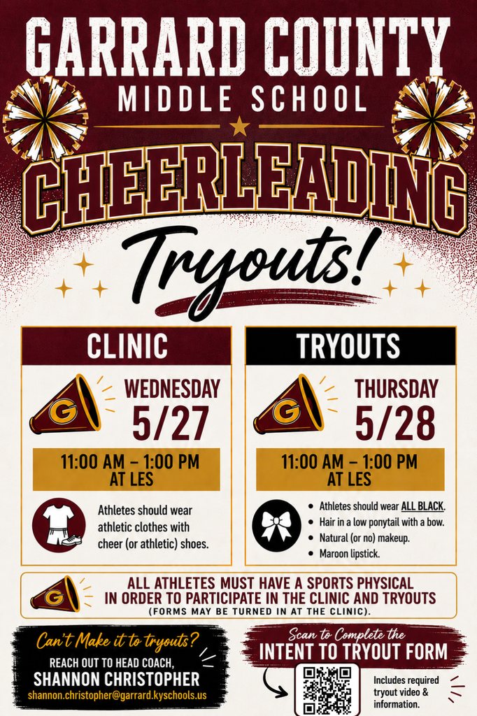 GMS Cheerleading Tryouts