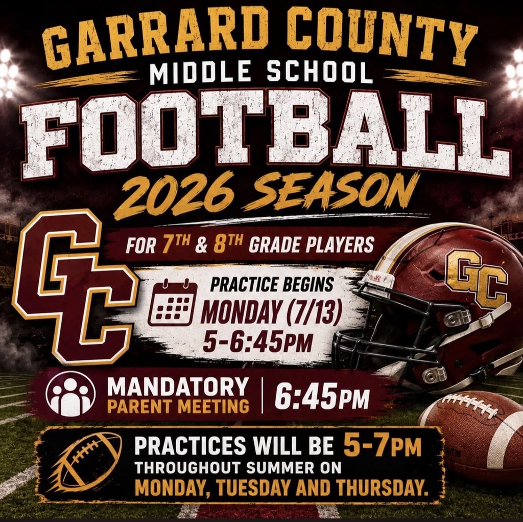 GMS 7th/8th Grade Football Info!