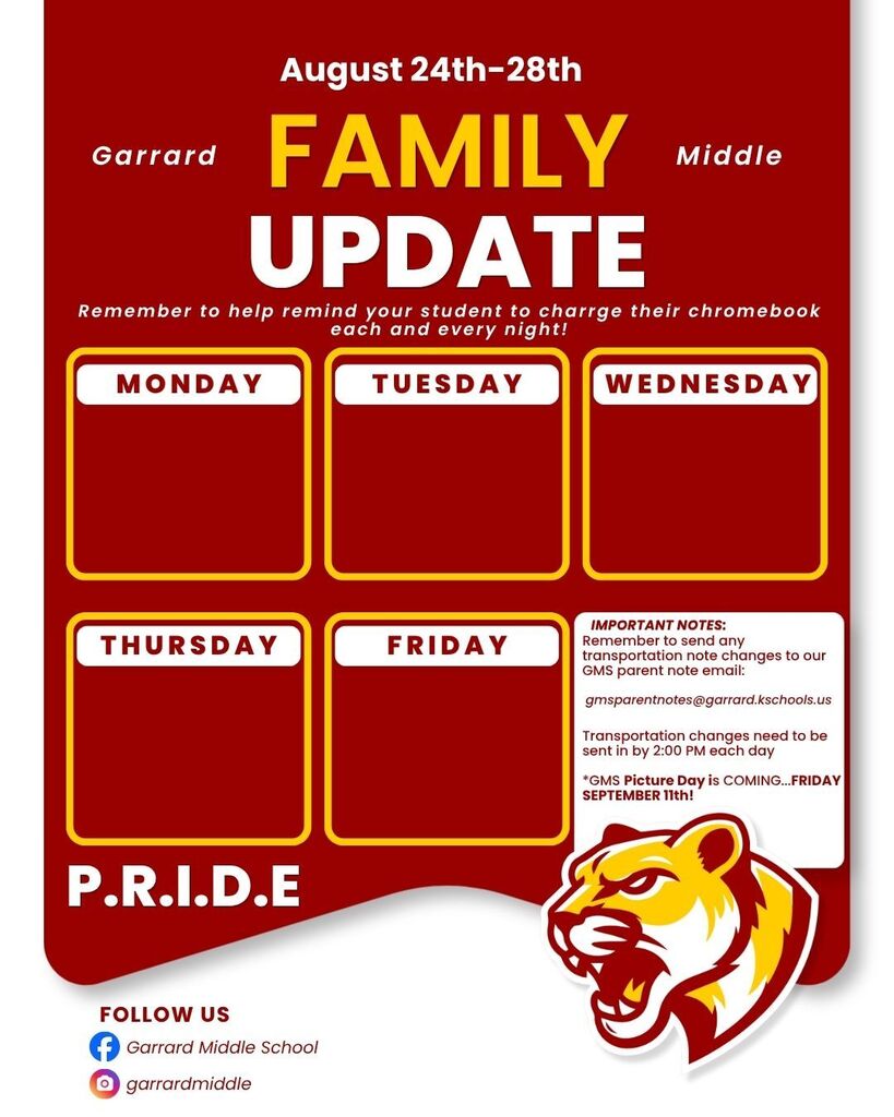 This week at GMS!