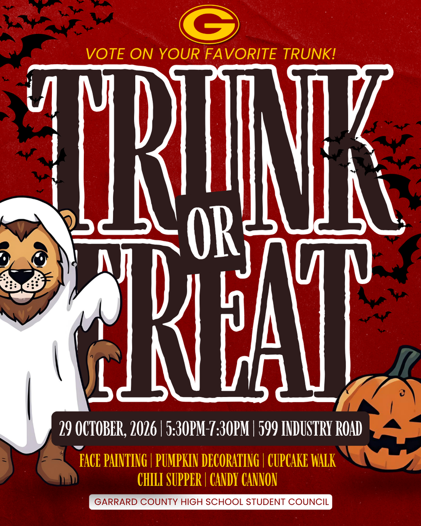 GCHS Trunk or Treat