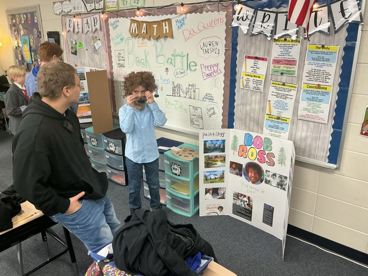 Wax Museum presentations to seniors