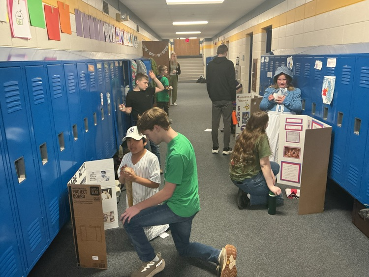 Wax Museum presentations to seniors