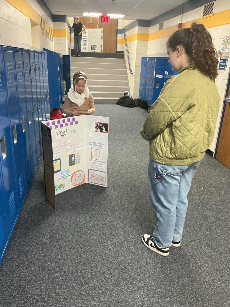 Wax Museum presentations to seniors