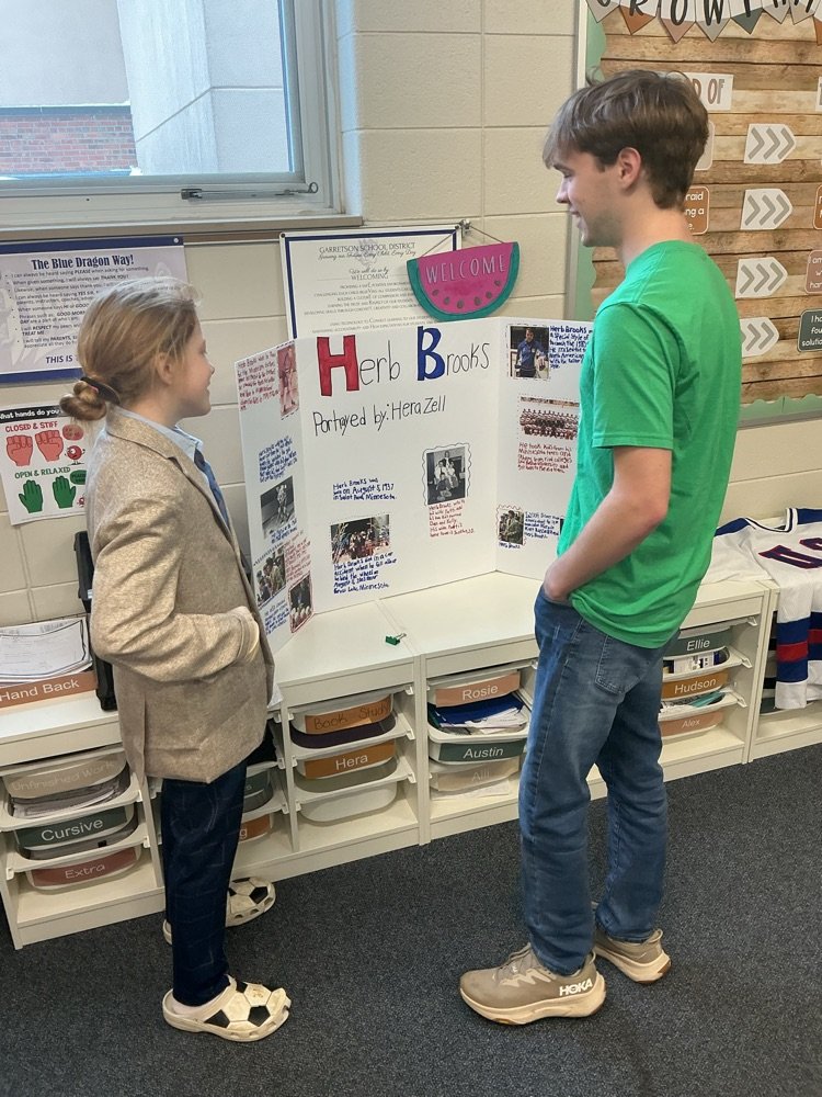 Wax Museum presentations to seniors
