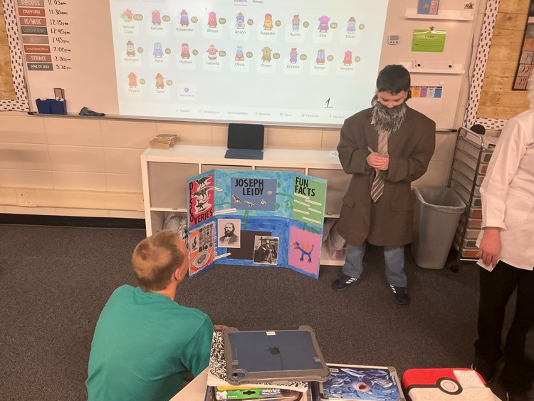 Wax Museum presentations to seniors