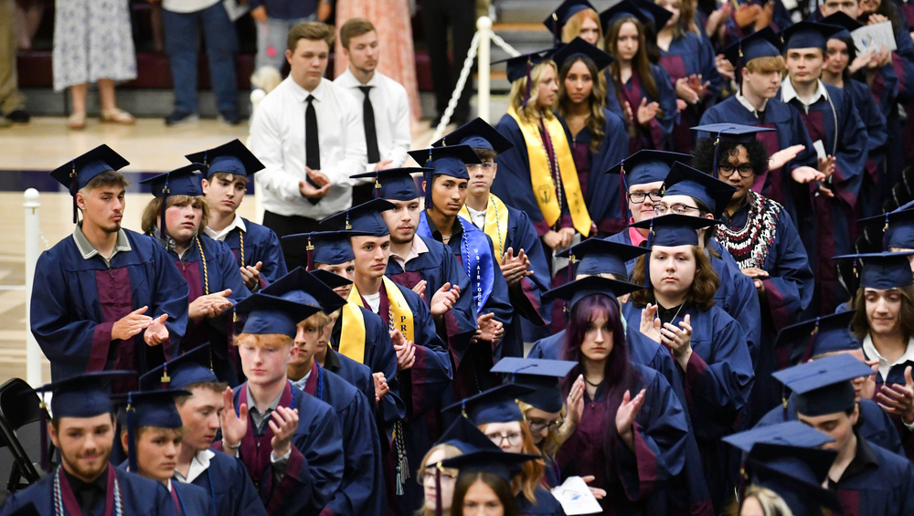 2025 Garrett High School graduation ceremony