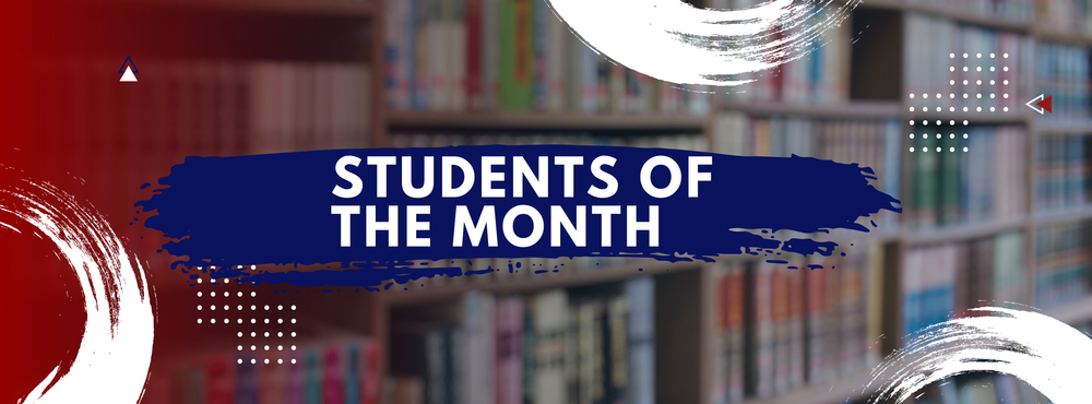 JE Ober Students of the Month for March 2026