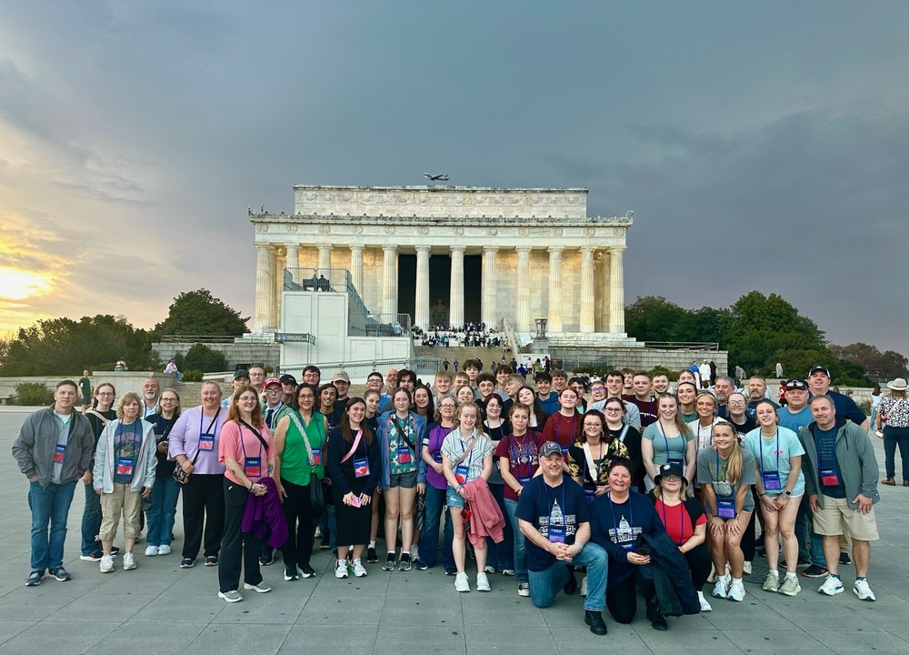 2026 Garrett High School Washington DC trip participants