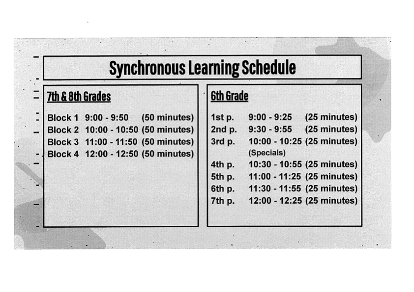 Virtual Learning Day!