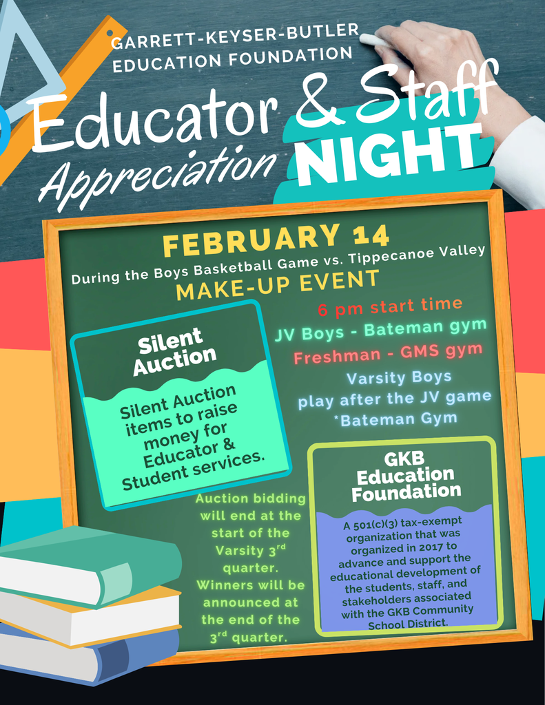Educator & Staff Appreciation Night