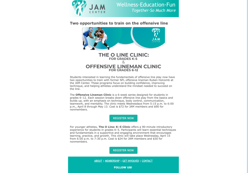 Offensive Lineman Clinic