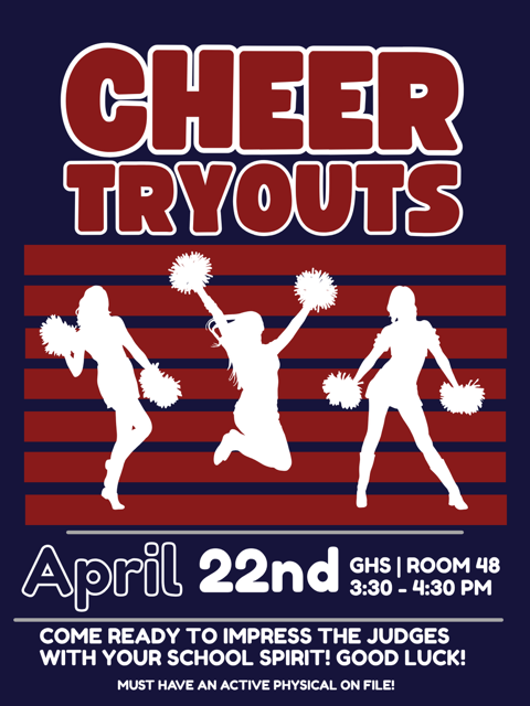 MS Cheer Tryouts