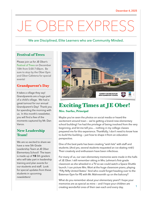 December 2025 JE Ober Newsletter