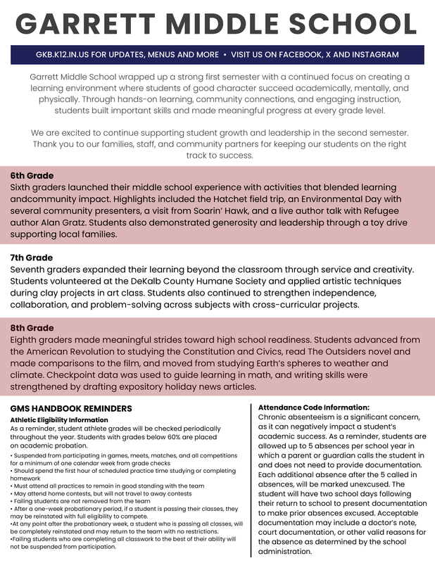 2026 GKB Winter Newsletter