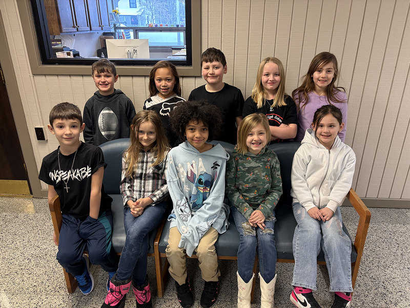 December 2025 JE Ober Students of the Month 2nd-3rd