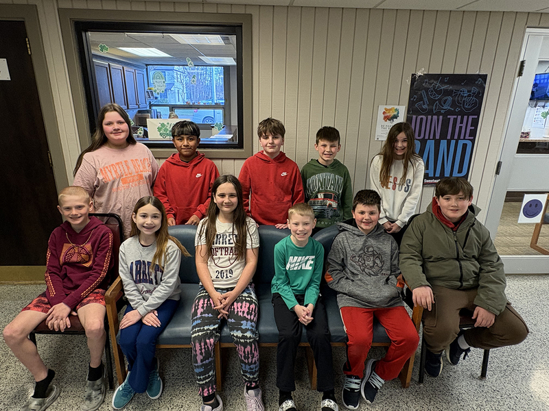 JE Ober February 2026 Students of the Month  4-5