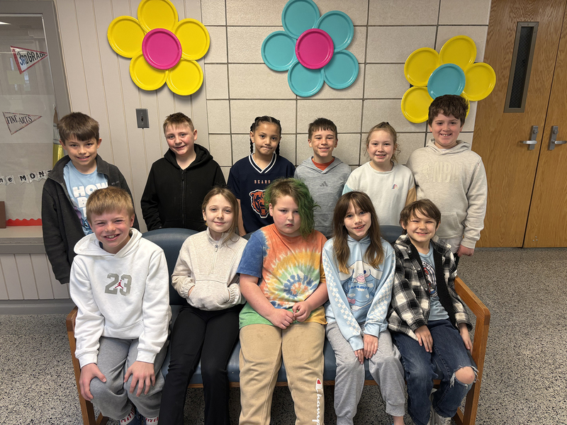 JE Ober March 2025 Students of the Month