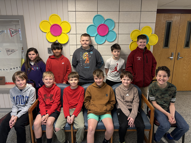 JE Ober March 2025 Students of the Month