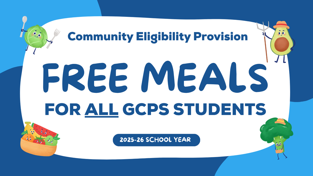 Graphic highlighting free meals as detailed in the story.
