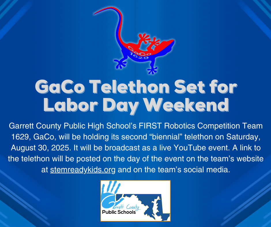 Infographic highlighting the GaCo Labor Day Telethon, as detailed in the story.