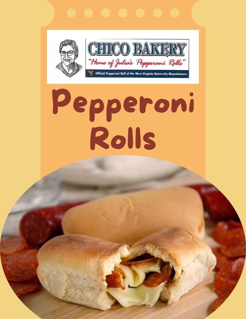 Graphic highlighting pepperoni rolls, as detailed in the text.