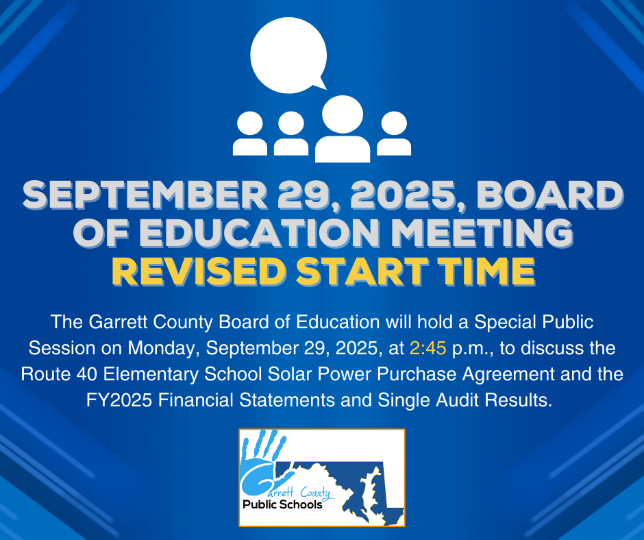 Graphic highlighting the special September Board Meeting as detailed in the text.