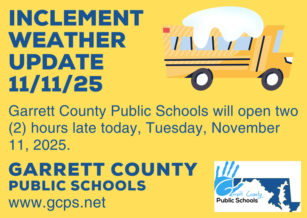 Graphic highlighting a two hour delay as detailed in the text.