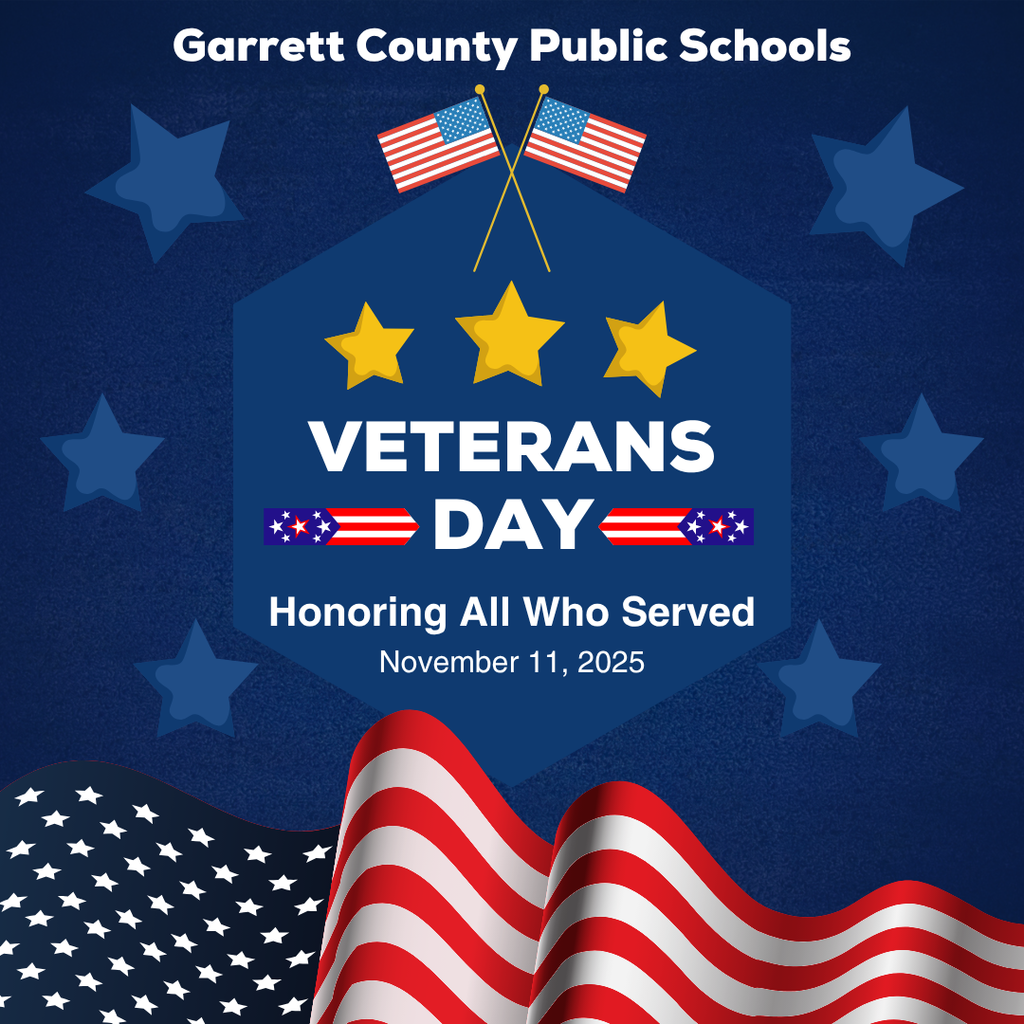 Graphic celebrating Veterans Day.
