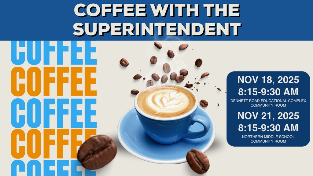 Graphic highlighting Coffee with the Superintendent, as detailed in the text.