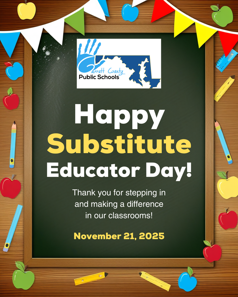 Graphic celebrating Substitute Educator Day, as detailed in the text.