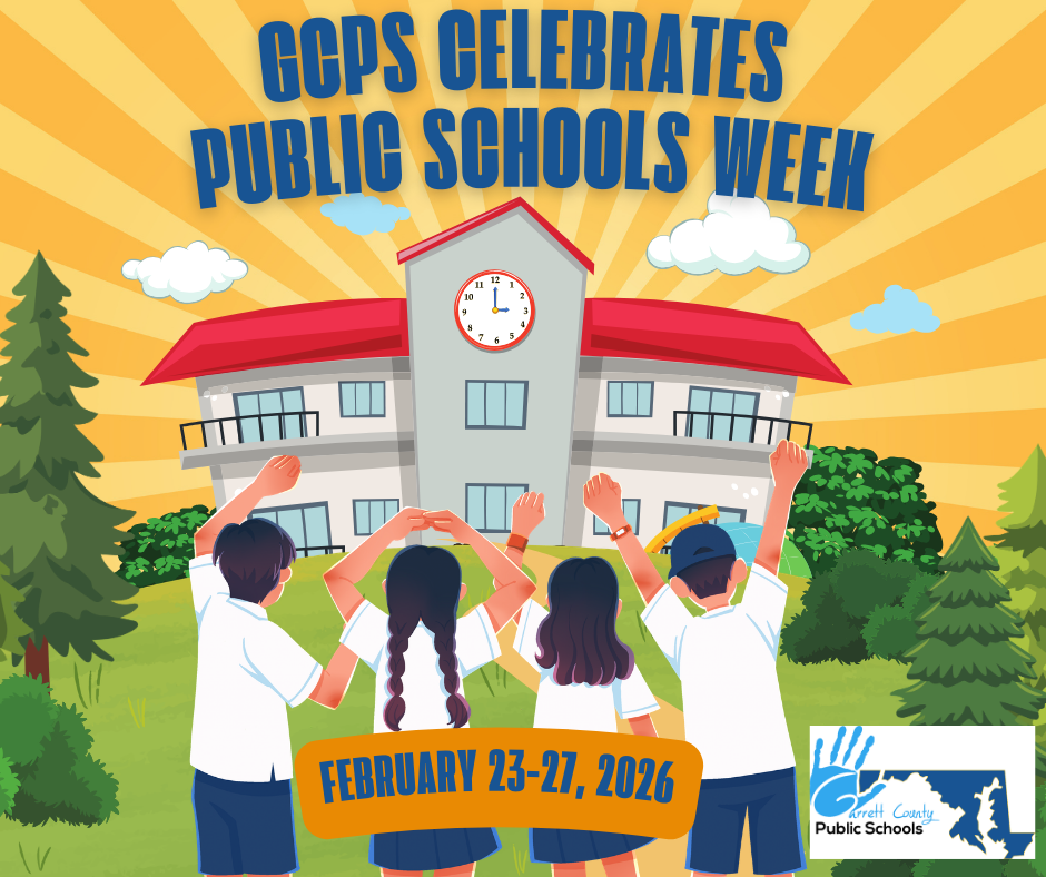 Graphic celebrating Public Schools Week, as detailed in the text.
