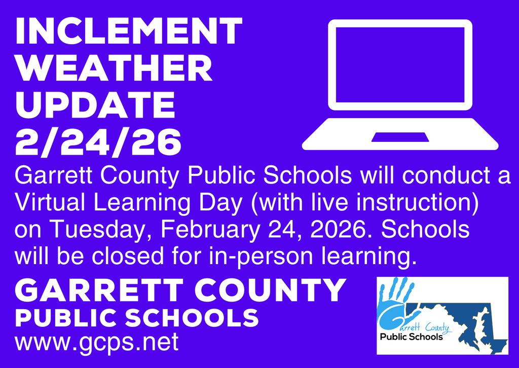 Graphic highlighting a virtual learning day, as detailed in the text.