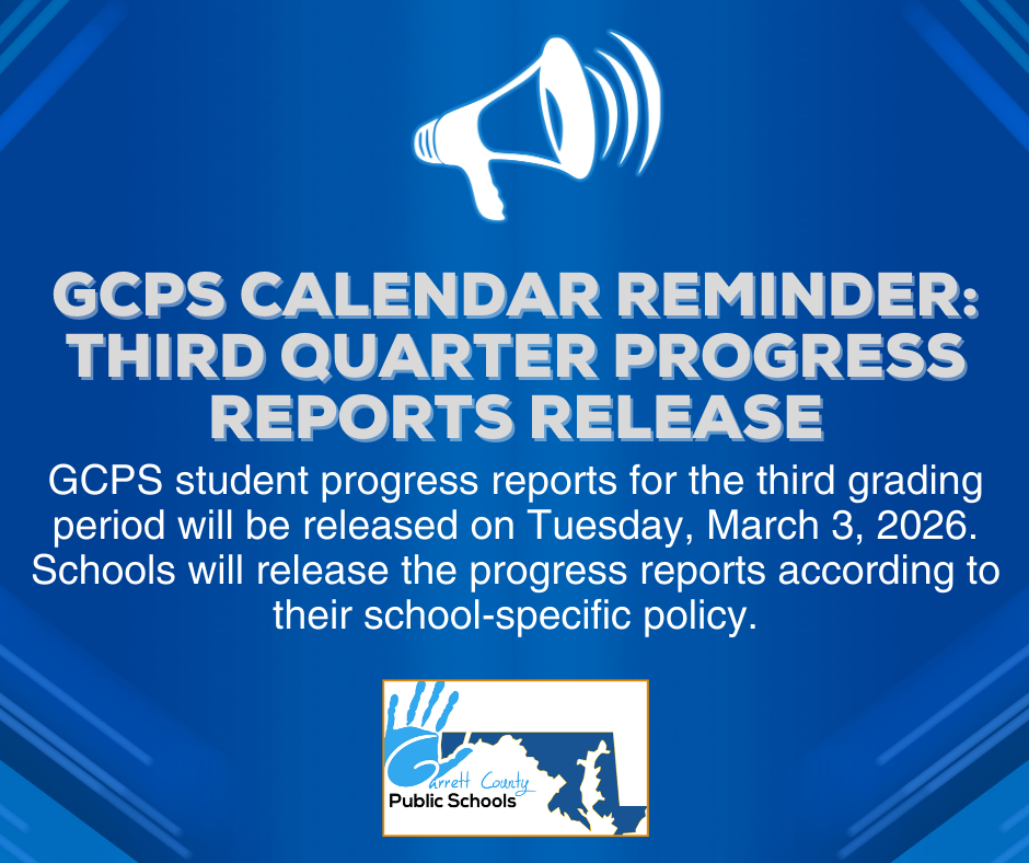 Graphic noting the release of progress reports, as detailed in the text.